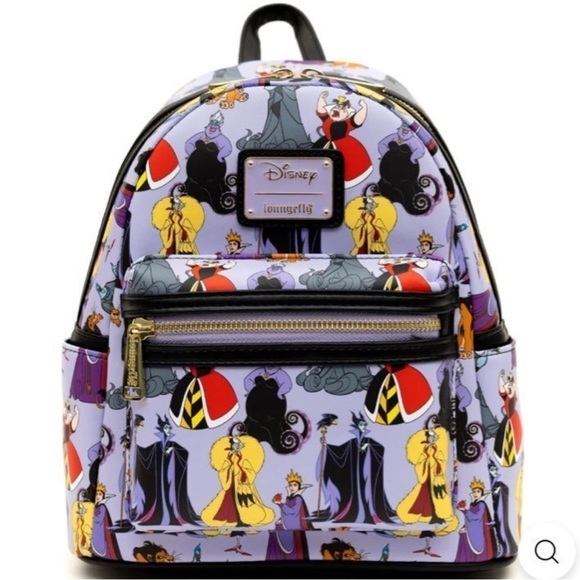 FUNKO POP! BY LOUNGEFLY DISNEY VILLAINS TATTOO ZIP AROUND WALLET